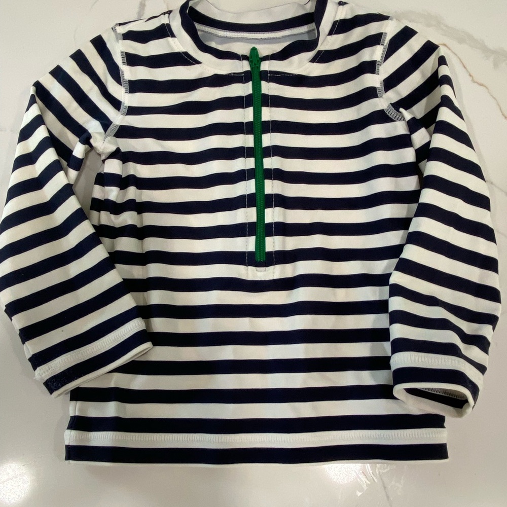 Unisex front zip rashguard sun shirt